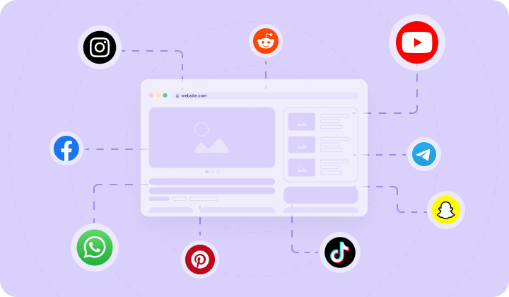 Send users to landing page